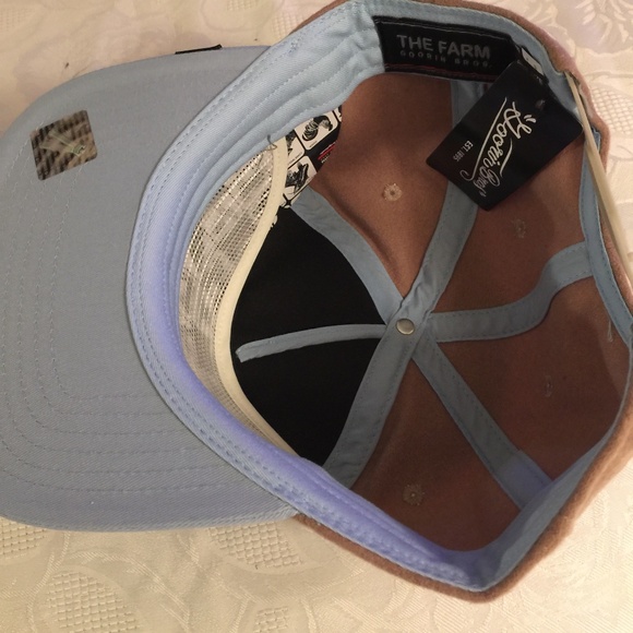 Goorin Bros. - The Farm - Men’s Hat - Beige color with Grey Brim - NEW - Picture 2 of 2